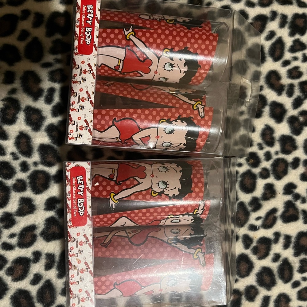 Vintage Betty Boop Polka Dot Glasses